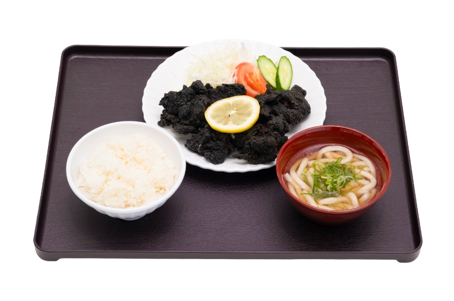 メテオから揚げ定食